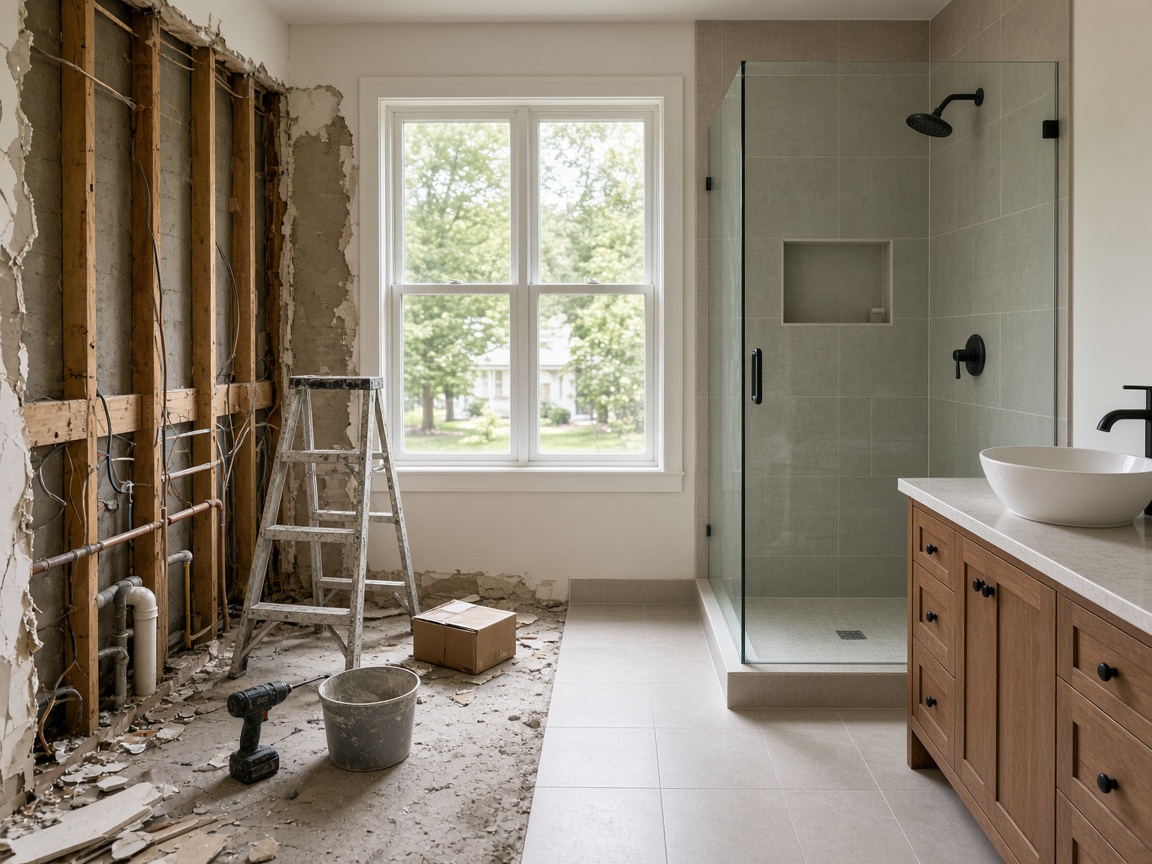 Bathroom Remodel Timeline: What Norfolk Homeowners Should Expect